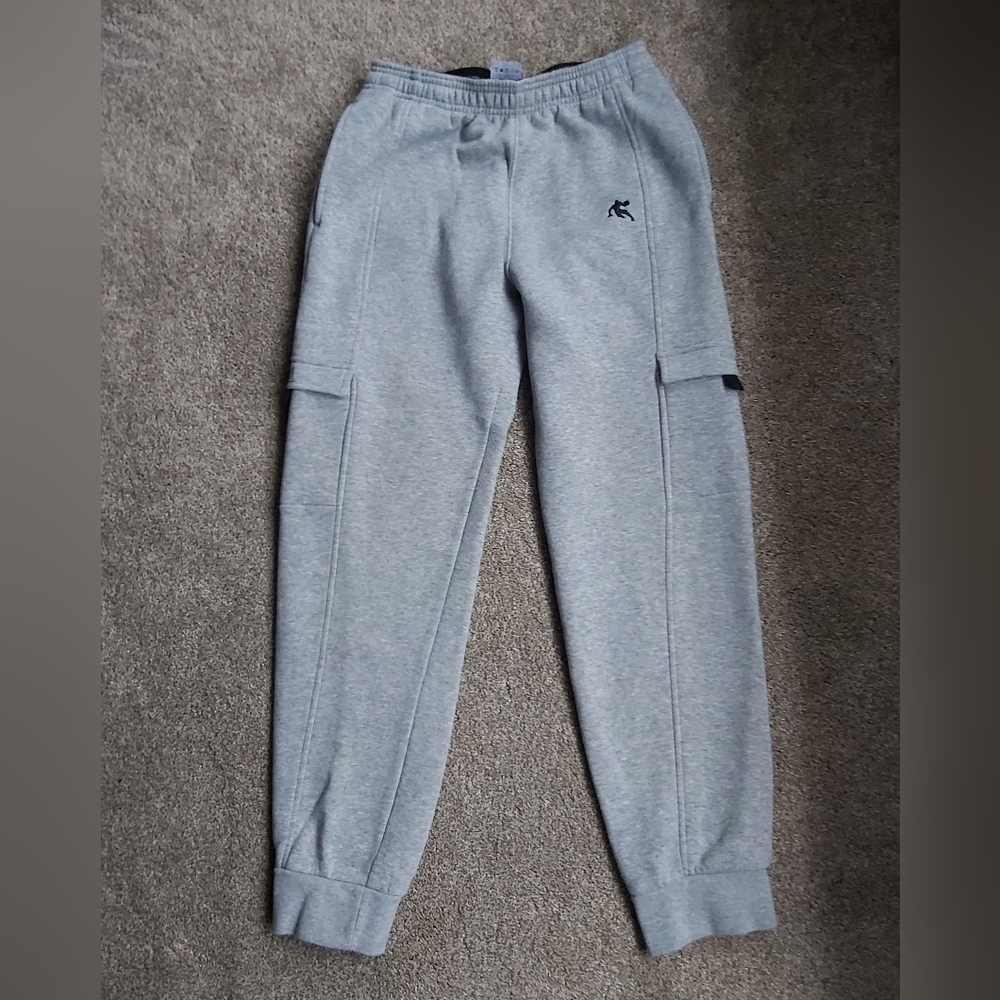 And1 Boy's Light Grey Cargo Sweatpants